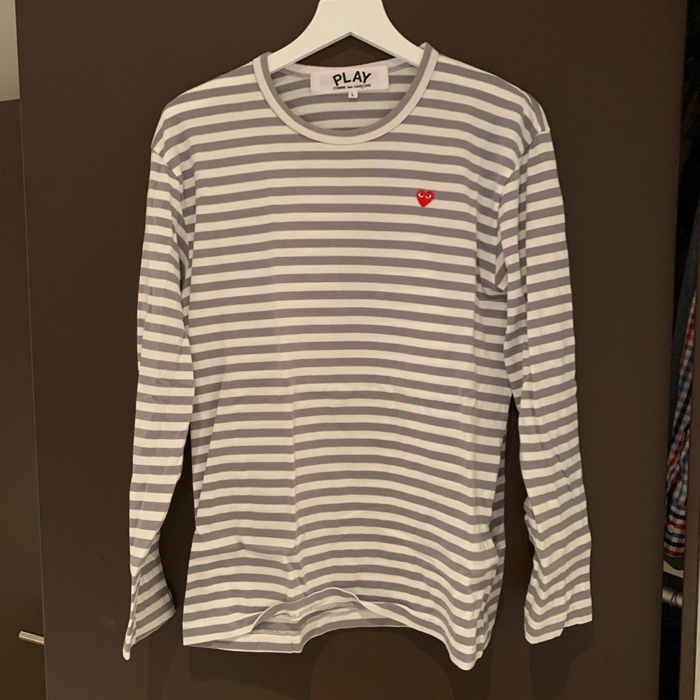 PLAY Comme des Garçons long-sleeves shirt!